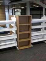 American White Oak Shelving Display