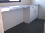 Office Desk with Cupboards