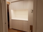 Laundry Cabinets with Hidden Washing Machine