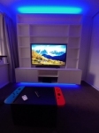 Gaming Room unit with LED lighting