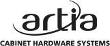 Artia cabinet hardware systems